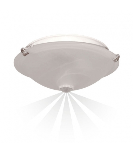 Plafon TIVANO z czujnikiem ruchu 360st, 2x40W,IP20 OR-PL-301WE27SMR