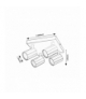 Lampa sufitowa Rogelio GU10 4X MAX 5W Rabalux 73026