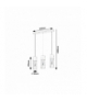 Lampa wisząca Ronno E27 3x MAX 25W Rabalux 72053