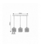 Lampa wisząca Samilo E27 3x MAX 40W Rabalux 72219