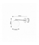 Lampa ścienna Kiara E27 1x MAX 35W Rabalux 71081