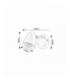 Lampa ścienna Perico GU10 1X MAX 5W Rabalux 73016