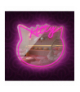 Neon MIRROR LED KITTY róż FMNE02 Forever Light RTV200016