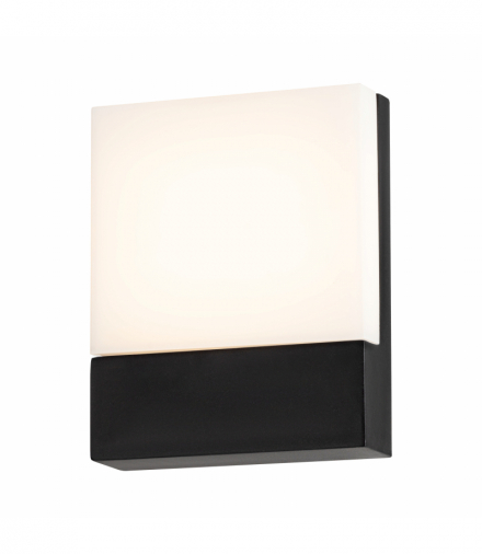 Elewacyjna oprawa ogrodowa FREZJA LED 9W, 700lm, IP65, 4000K, czarna Orno AD-OP-6578BLPM4