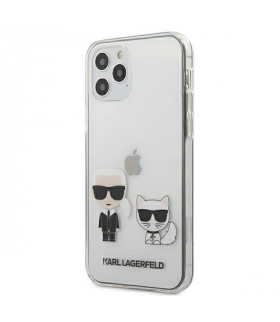 Nakładka do iPhone 12 / 12 Pro 6,1" KLHCP12MCKTR przeźroczysta hard case Karl & Choupette TFO Karl Lagerfeld GSM103741