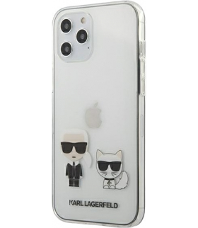 Nakładka do iPhone 12 Pro Max 6,7" KLHCP12LCKTR przeźroczysta hard case Karl & Choupette TFO Karl Lagerfeld GSM103742