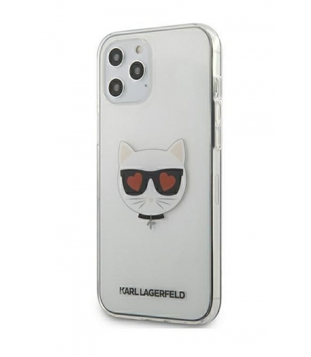 Nakładka do iPhone 12 Pro Max 6,7" KLHCP12LCLTR przeźroczysta hard case Choupette TFO Karl Lagerfeld GSM106020