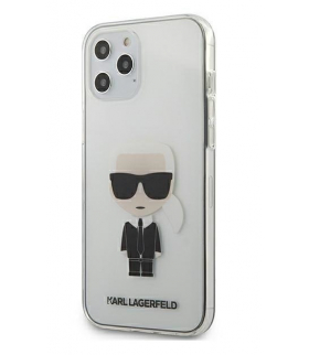 Nakładka do iPhone 12 Pro Max 6,7" KLHCP12LTRIK przeźroczysta hard case Iconic TFO Karl Lagerfeld GSM106023