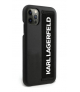 Nakładka do iPhone 12 / 12 Pro 6,1" KLHCP12MSTKLBK czarna hard case TFO Karl Lagerfeld GSM106048