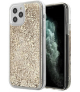 Nakładka do iPhone 12 Pro Max 6,7" GUHCP12LLG4GSLG złote hard case 4G Liquid Glitter TFO Guess GSM109212