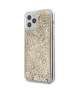 Nakładka do iPhone 12 / 12 Pro 6,1" GUHCP12MLG4GSLG złota hard case 4G Liquid Glitter TFO Guess GSM109241