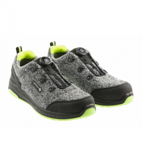 KEMNITZ półbuty ochronne LACE SYSTEM S1PS SR FO szary melanż/zielone 42 Hogert HT5K578-42