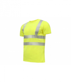 JURAL II T-shirt polibawełniany ostrzegawczy żółty XL (54) Hogert HT5K952-XL
