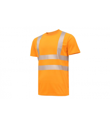 JURAL II T-shirt polibawełniany ostrzegawczy pomarańczowy S (48) Hogert HT5K953-S