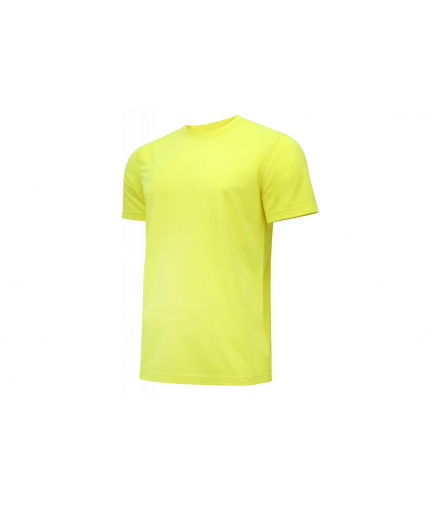 GRATZ T-shirt polibawełniany elastyczny żółty hi-vis S (48) Hogert HT5K954-S