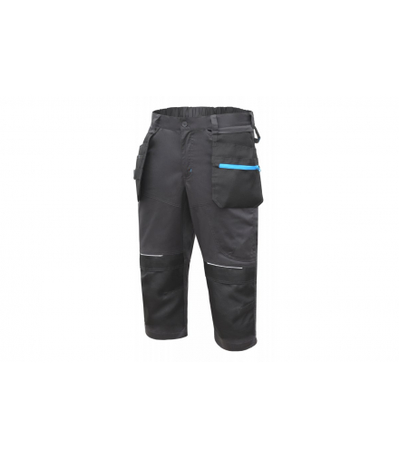 WURNITZ spodnie ochronne 3/4 elastyczne ciemnoszare 2XL (56) Hogert HT5K817-2XL