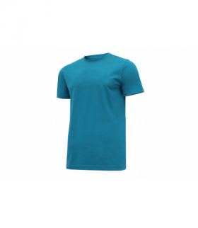 VILS T-shirt bawełniany morski niebieski M (50) Hogert HT5K429-M