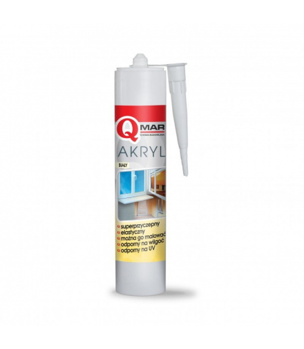 Akryl, 300 ml, biały DPM QM-AS-1
