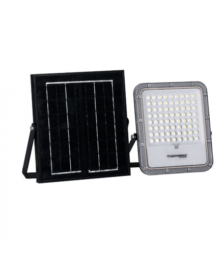 Naświetlacz LED z panelem solarnym, 50 W, 500 lm, 5000 K, IP65, Dorado, GERMINA GW-0077