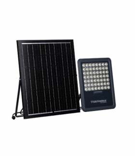 Naświetlacz LED z panelem solarnym, 300 W, 2000 lm, 5000 K, IP65, Gemini, GERMINA GW-0083
