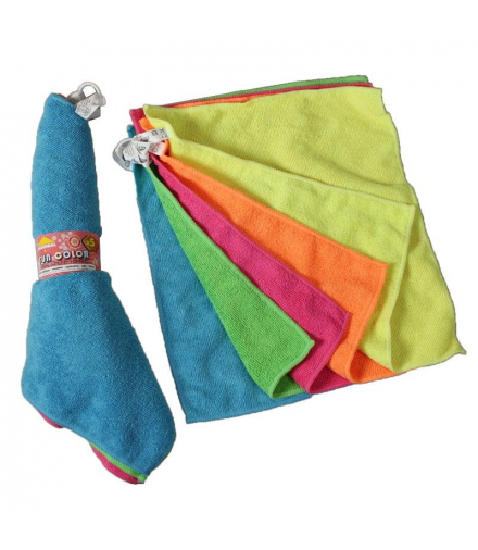 Ścierki z mikrowłókna, 30 x 35 cm, 5 szt. Rozenbal RZB5584