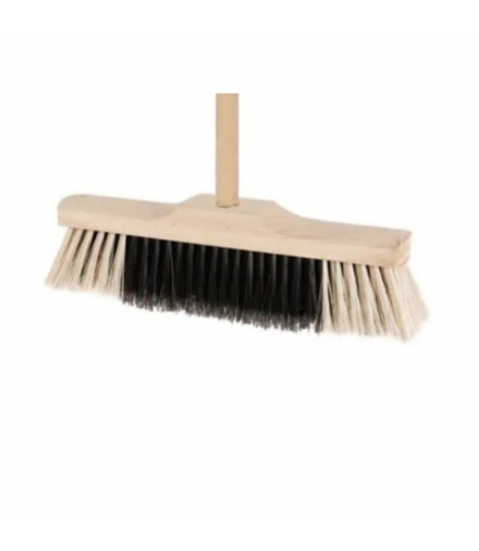 Miotła syntetyczna z trzonkiem drewnianym Rozenbal RZB936053