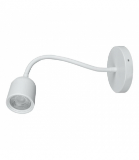 Lampka ścienna LED, 4 W, 420 lm, 4000 K, biała DPM R4T-4W-W