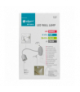 Lampka ścienna LED, 4 W, 420 lm, 4000 K, biała DPM R4T-4W-W
