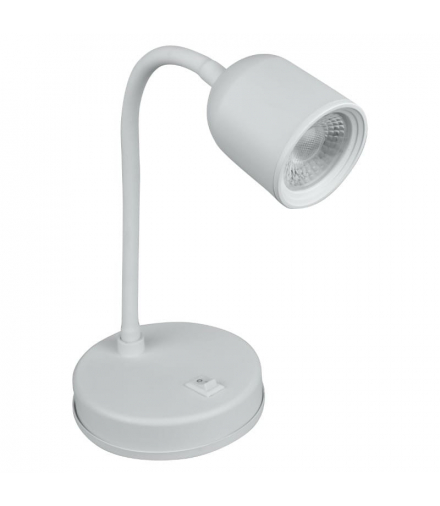 Lampka biurkowa LED, 4 W, 420 lm, 4000 K, biała DPM R2T-4W-W