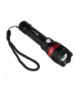 Latarka aluminiowa LED, ładowalna, 250 lm DPM SP0412