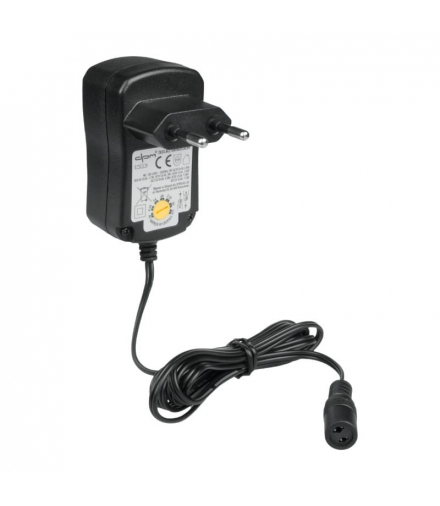 Zasilacz uniwersalny, 3-12V 30W, 2500mA, (3V, 4,5V, 5V, 6V, 7,5V, 9V, 12V) 8 końcówek DPM DA15DBL