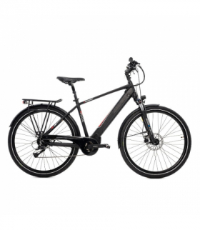 Rower elektryczny, 28 cali,, trekkingowy, czarny, E-BIKE, GERMINA GE0007