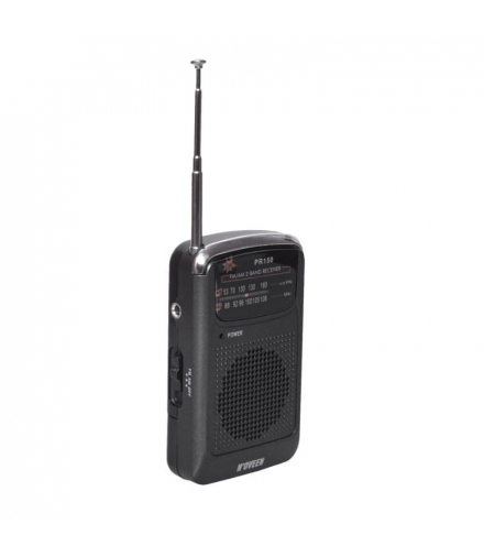Radio przenośne, czarne, PR150, Noveen PR150