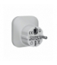 Adapter podróżny Europa, biały DPM PF01EU-W