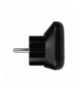 Adapter podróżny Europa, czarny DPM PF01EU-B