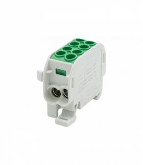 Zacisk HLS 100A-2 (1x25,1x16 / 1x25,1x16) Al/Cu - zielony F-Elektro F2.0522