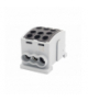 Zacisk HLK 100A-3 (1x25,2x16 / 1x25,2x16) Al/Cu - czarny F-Elektro F2.0360