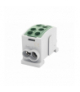 Zacisk HLK 125A-2 (1x35,1x25 / 1x35,1x25) Al/Cu - zielony F-Elektro F2.0374