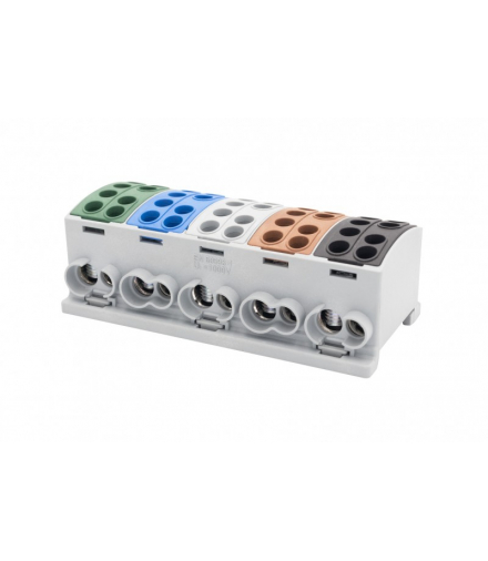 Zacisk HLK 5x125A-2 (1x35,1x25/1x35,1x25) /3L+N+PE/ Al/Cu F-Elektro F2.0388