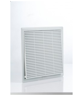 Filtr wylotowy 210x210mm IP54, kratka wentylacyjna do szaf sterowniczych, rozdzielnic F-Elektro F6.0422