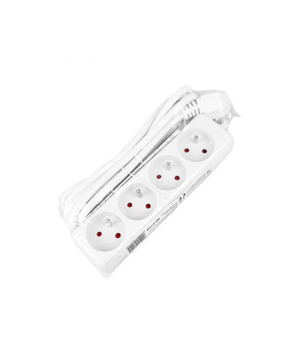 Przedłużacz sieciowy 4 gniazda 3m z uziemieniem LX9117PL