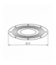 Akcesorium oprawy high bay HBPHS LENS 150W 120D Kanlux 38139