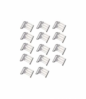 Zapinki do oprawy pyłoszczelnej CL-MAH PRO-INOX 1.5m komplet ( 14szt. ) Kanlux 38146