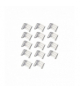Zapinki do oprawy pyłoszczelnej CL-MAH PRO-INOX 1.5m komplet ( 14szt. ) Kanlux 38146
