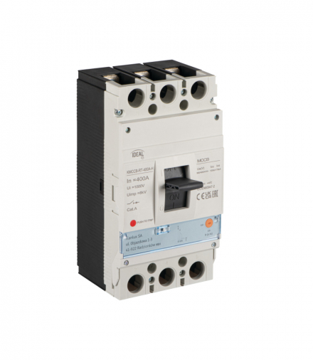 Wyłącznik kompaktowy 400A 3P MCCB KMCCB-RT-400A-H (większa wytrzymałość na prądy zwarciowe) Kanlux 38256
