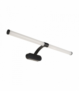 Oprawa nad lustro lub obraz, kinkiet SMD LED BRIDA LED 8W BLACK NW czarny Struhm 04456