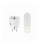 Zestaw bezprzewodowych gniazd MINI Schuko, sterowanych pilotem 1+1, 2300W Orno RS-10(GS)