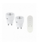 Zestaw bezprzewodowych gniazd MINI, sterowanych pilotem 2+1, 2300W Orno RS-9
