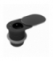Gniazdo meblowe Ø6cm, wpuszczane w blat z przesuwną pokrywką, ładowarką USB i przewodem 1,9m, 1x2P+Z (French), USB A+C, PD20W, czarne Orno OR-GM-9042/B