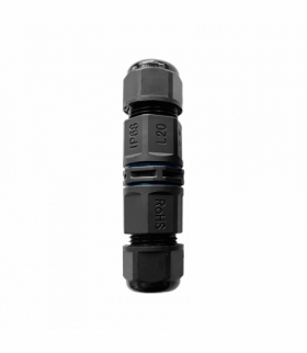 Konektor, złącze, mufa kablowa prosta IP68, 2x4mm2, 400V 25A Orno OR-AE-13616